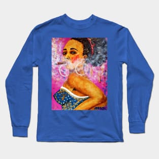 Cigar lady Long Sleeve T-Shirt